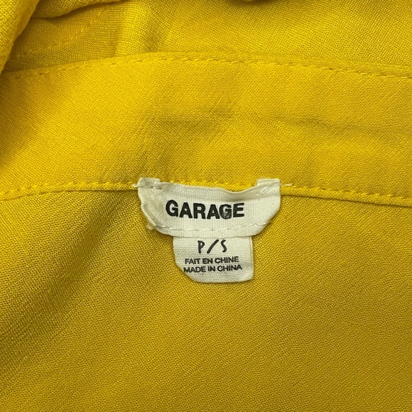 Garage Women’s Yellow Tank Top with Adjustable Straps - S/P - Picture 5 of 8